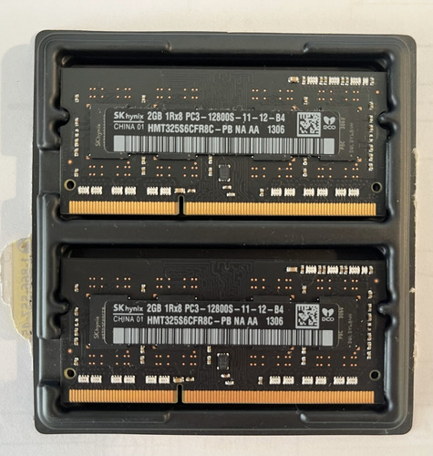 4gbx2 Sk Hynix 1rx8 Pc3-12800s-11-12-b4