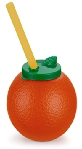 Imagem 1 de 10 de 10 Copos Decorativo Canudo Lembrancinha Moana Tropical 300ml