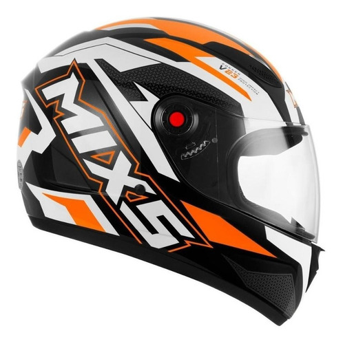 Imagem 4 de 4 de Capacete Moto Mixs Fokker V23 Fechado Motoqueiro Integral