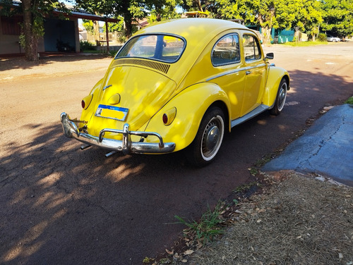 Fusca 1960 Amarelo Relíquia