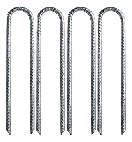 Paquete De 4 Estacas De Trampolín De 12 Pulgadas, Clavijas