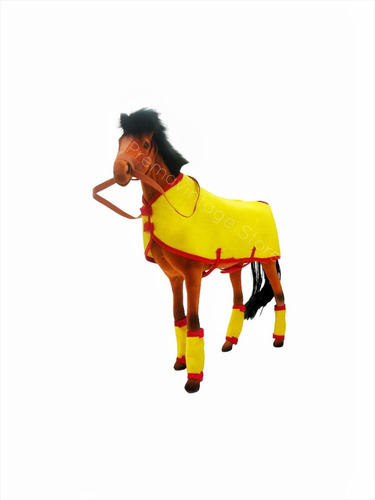 Caballo Polo Felpa Manta Polaynas Campo Regional 27cm Cake 