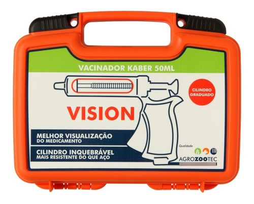 Pistola De Vacinação / Seringa De Vacinar Gado Kaber Vision