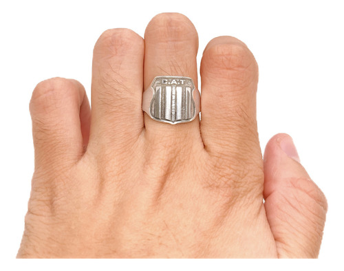 Anillo Escudo Equipo Fútbol Argentina Talleres De Córdoba B - Mediano Plata 925
