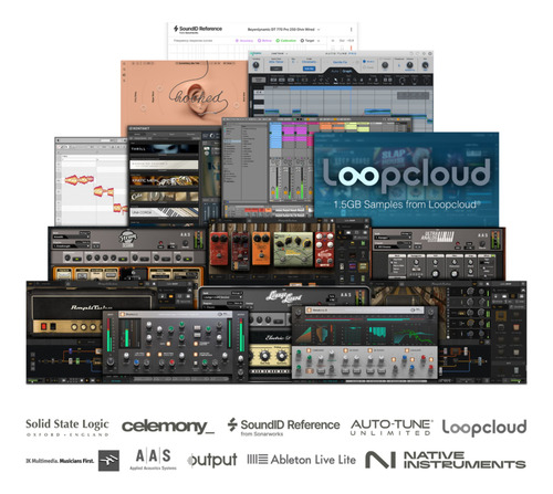 Interface Ssl2+ Mkii Solid State Logic 32bit 192khz Áudio 4k