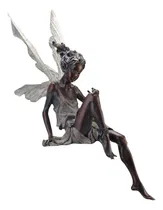 Comprar Figura De Jardín De Hadas Krondo, Estatuas De Hadas Sentadas