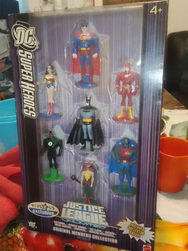 Justice League Unlimited Exclusivo Toysr Us Figuras De Metal