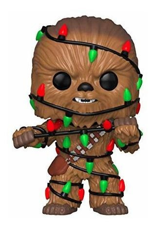 Funko Pop Star Wars: Holiday - Figura Coleccionable De Chewi