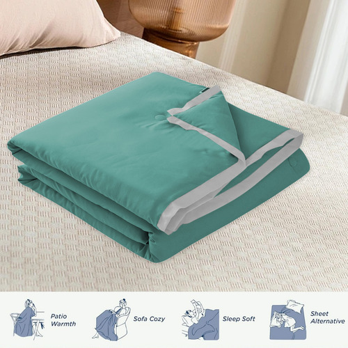 Manta Fresca Suave Y Transpirable Con Doble Capa Cool Tech