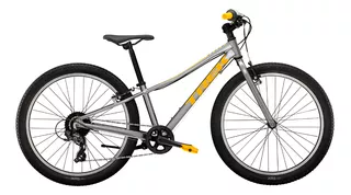 Bicicleta Niño Trek Precaliber 24 Azul 2022 Color Plata Tamaño Del Cuadro A24