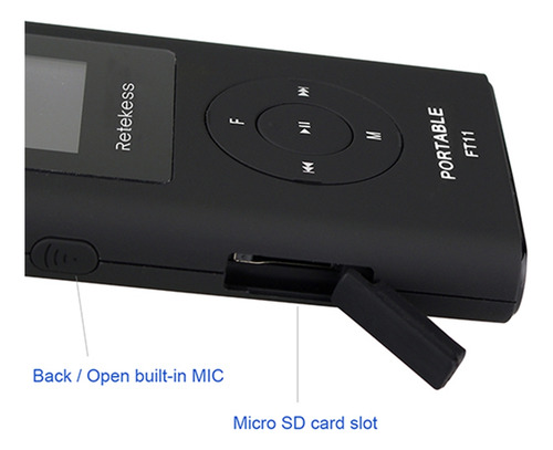 Microfones Transmissores Fm Ft11, Transmissão Mic Sem Fio