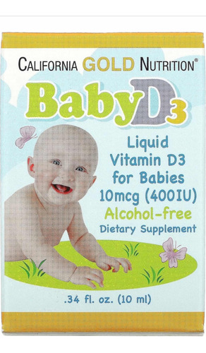 Baby D3 Líquido De California Gold Nutrition