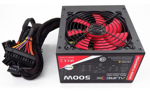 Fuente Pc Gamer Aureox Arxgp 500w Reales Cooler 120mm
