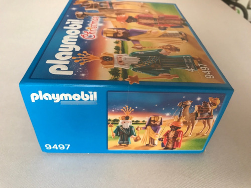 3 Reyes Magos Y Camello Playmobil Christmas 9497 Nacimiento (Usado)