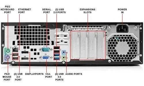 Computador Hp Elitedesk 800 G1 I3 4° Geração 4gb 120ssd