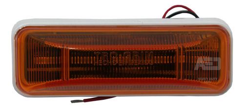 Plafon 12/24v 5 Led Ámbar Neoplan Lateral - Trogrim 4657