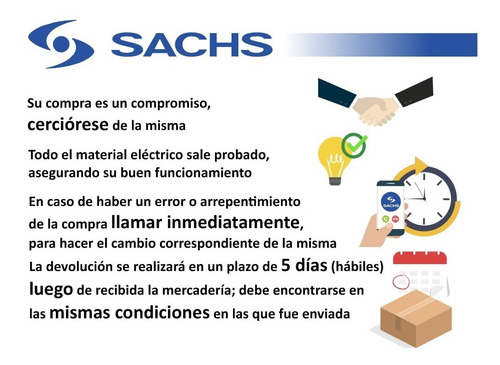 Imagen 5 de 6 de Embrague Kit Volkswagen Gol/etc. V 1.6 8v 2007/