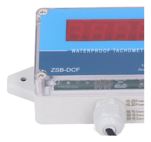 Sensor De Tacómetro Rpm, Medidor De Velocidad, Ip68, Led A P