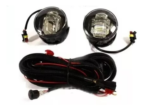 Kit Faro Auxiliar Led Con Lupa + Drl Citroen C3 2007 A 2013