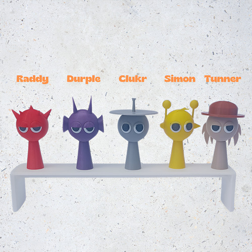 Incredibox Sprunki Muñecos 7.5 Cm X Unidad