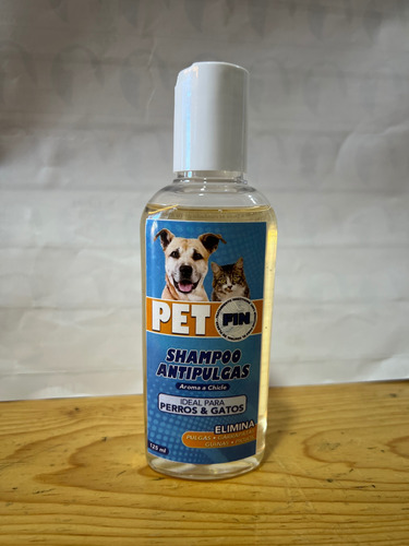 Shampoo Para Piojos Perro Y Gatos Pet Fin El Mejor