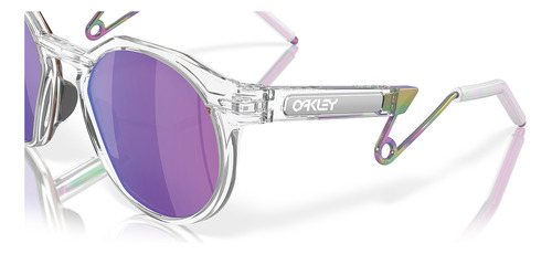 Óculos De Sol Oakley Hstn Metal Matte Clear Prizm Violet