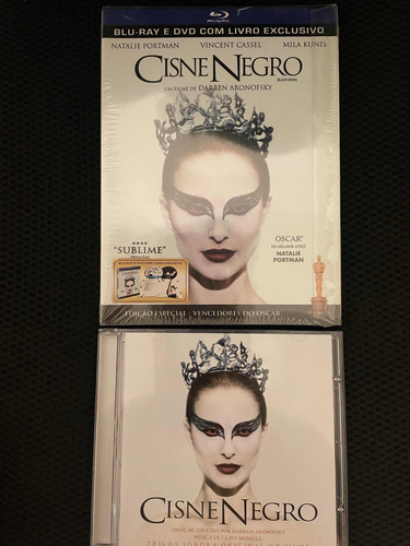 Blu Ray + Dvd Cisne Negro Black Swan Lacrado C/brinde