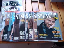 Comprar Revistas Speak Up, Lote De 10 Nuevas Con Sus Cassettes.