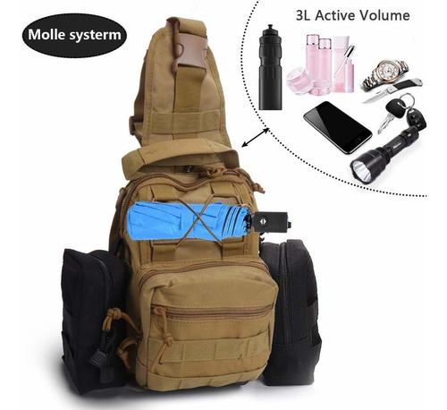 Bolsa T Ictica De Hombro Al Aire Libre D Nailon Imperme...