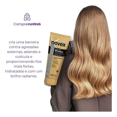 Tratamento Selante Novex Blindagem Salon 200g