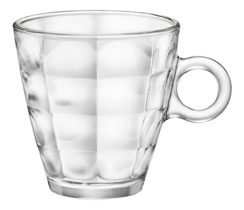 Imagen 2 de 6 de Juego Tazas Cafe Espresso Vidrio 6pz 100ml Bormioli Italia