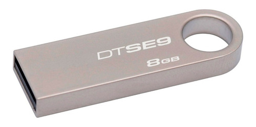 Memoria USB Kingston DataTraveler SE9 DTSE9H 8GB 2.0 plateado