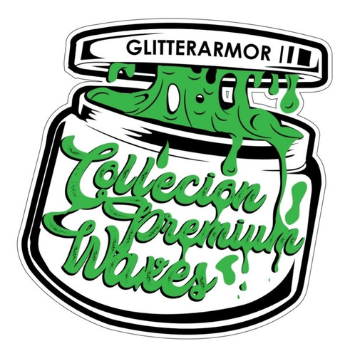 Imagen 9 de 10 de Glitter Armor | The Champions | Cera Pasta | Silicio | 100gr