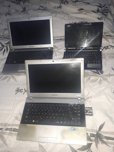 03 Notebooks - 2 Samsung E 1 Acer