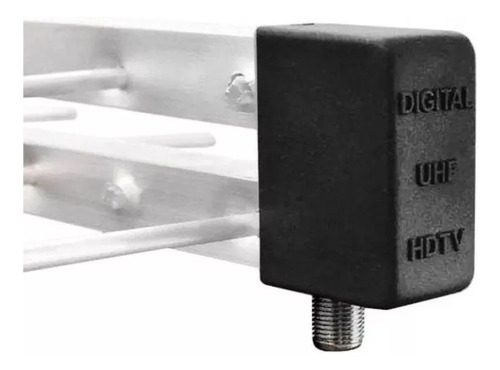 Antena Digital Espinha De Peixe 38 Elem + Cabo Coaxial 20m