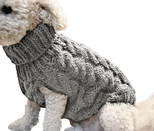 Chaleco de lana para perro best sale