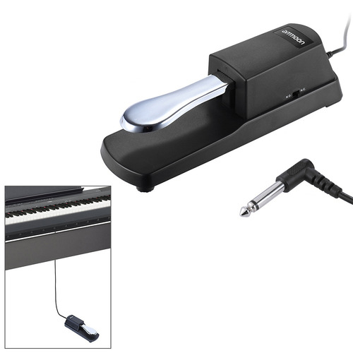 Pedal De Amortecedor De Suporte De Teclado Ammoon Piano Para