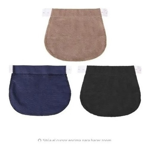 Pack 3 Extensores Pantalón Bandas Para Embarazo Maternidad T
