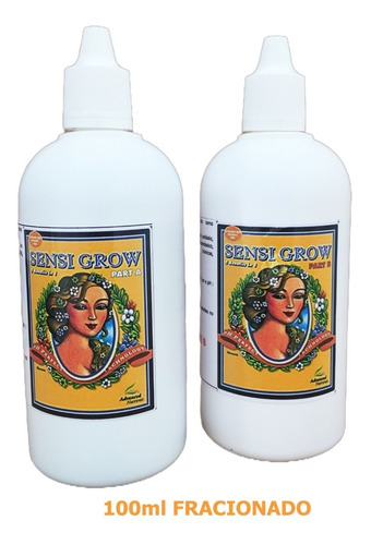 Imagem 2 de 3 de Sensi Grow Parte A+b Advanced Nutrients 100ml Fracionado