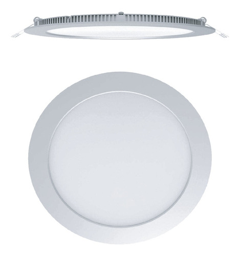 Lampara Panel Led 18w Incrustar Luz Blanca 6500k 