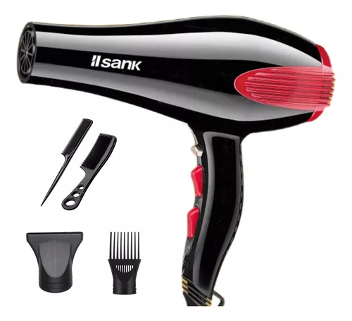 Secador De Cabelo Profissional Iônico 4 Em 1 Turbo 6000w