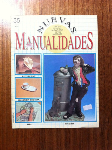 Fasciculo Antiguo Nuevas Manualidades Nº 35 - Año 1990