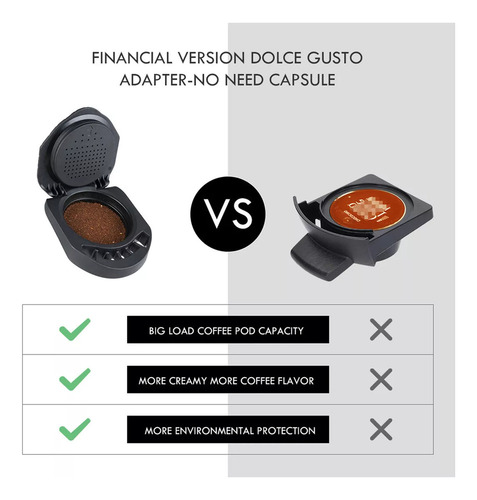 F Adaptador Reutilizable Dolce Gusto Genio S Piccolo Xs.