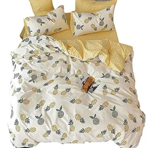 comprar Juego De Funda Nórdica De Piña Amarilla Feelyou, Tamaño King