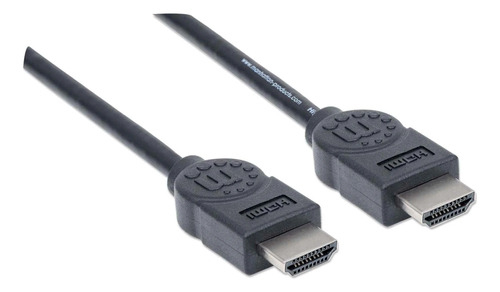 Cable Hdmi 4k Manhattan Version 1.3 M-m 3 Mts Blindado