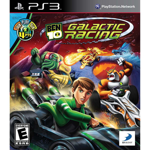 Juego Playstation Ps3 Original Ben 10 Galactic Racing Circui