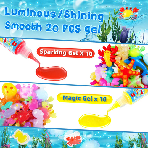 Kit De Juguetes Magic Water Elf Qaniy Aqua Fairy Con 20 Gele