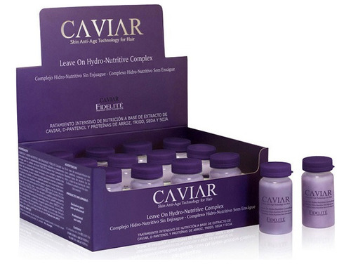 Ampolla Fidelite Complejo Caviar Hidro-nutritivo X 12u 15ml 