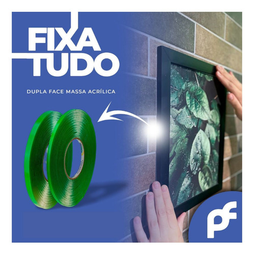 Fita Dupla Face Vhb Transparente Extra Forte 19x20 - 13 Un