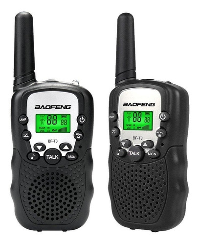 Pack 2 Radios Baofeng Bf-t3 Mini Walkie Talkie Env Gratis